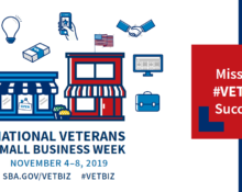 National Veterans Small Business Week November 4 through 8 2019